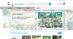 Desktop Screenshot of elizasmarket.com